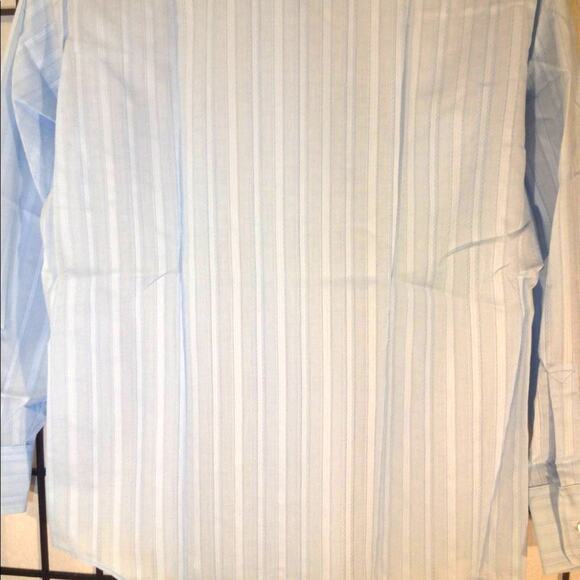 Vintage The Arrow Collar Man Stripe Button Long Sleeve Collared Shirt 15/1/2 - Picture 4 of 5